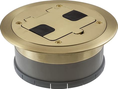 bryant electric rf406bp floor box kit brass|Bryant Electric RF406BP Pre.